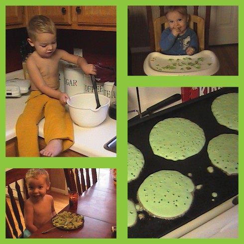 green-pancakes